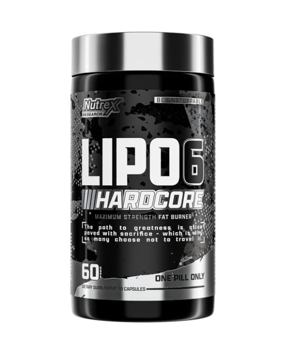 Lipo 6 Hardcore Nutrex Research - 60 Cápsulas