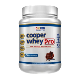 Proteína cooper whey pro 2lb chocolate