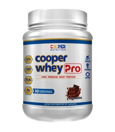 Proteína cooper whey pro 2lb chocolate