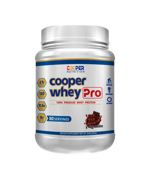 Proteína cooper whey pro 2lb chocolate