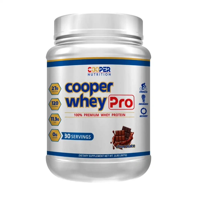 Proteína cooper whey pro 2lb chocolate