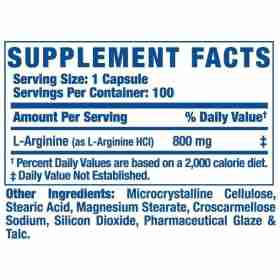 ficha nutricional l-arginina