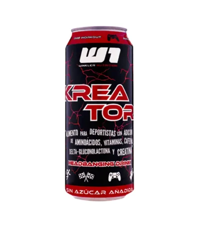 bebida energética kreator sabor xtreme punch