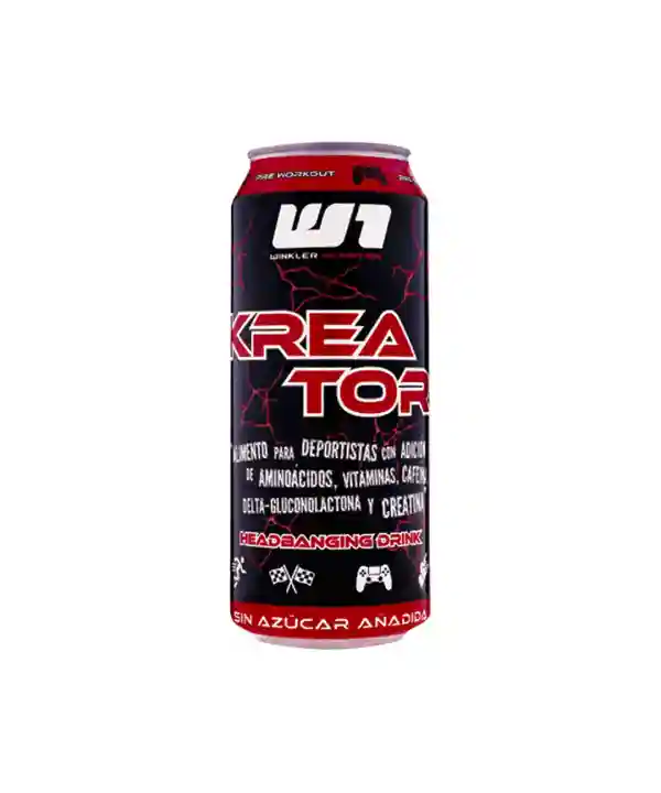 bebida energética kreator sabor xtreme punch