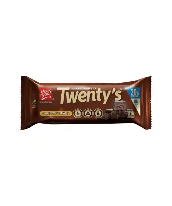 barrita proteina yogur goal twenty Choco brownie