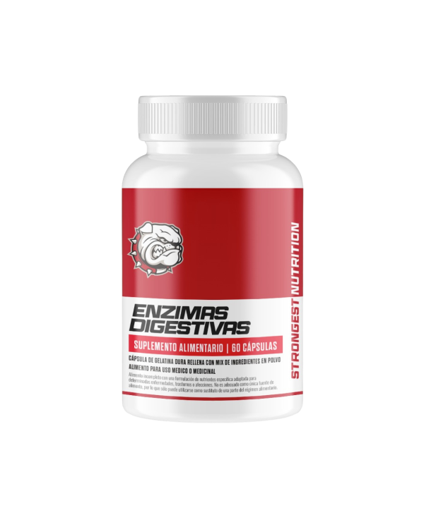 Enzimas Digestivas Strongest_60 cáps