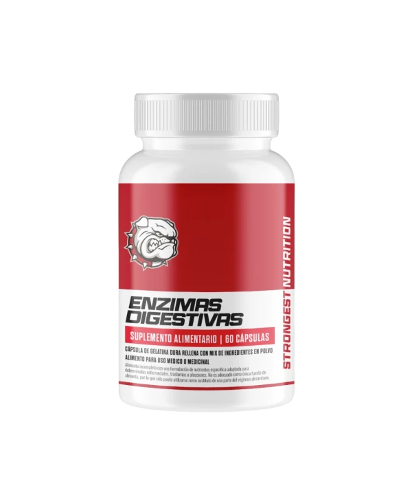 Enzimas Digestivas Strongest_60 cáps