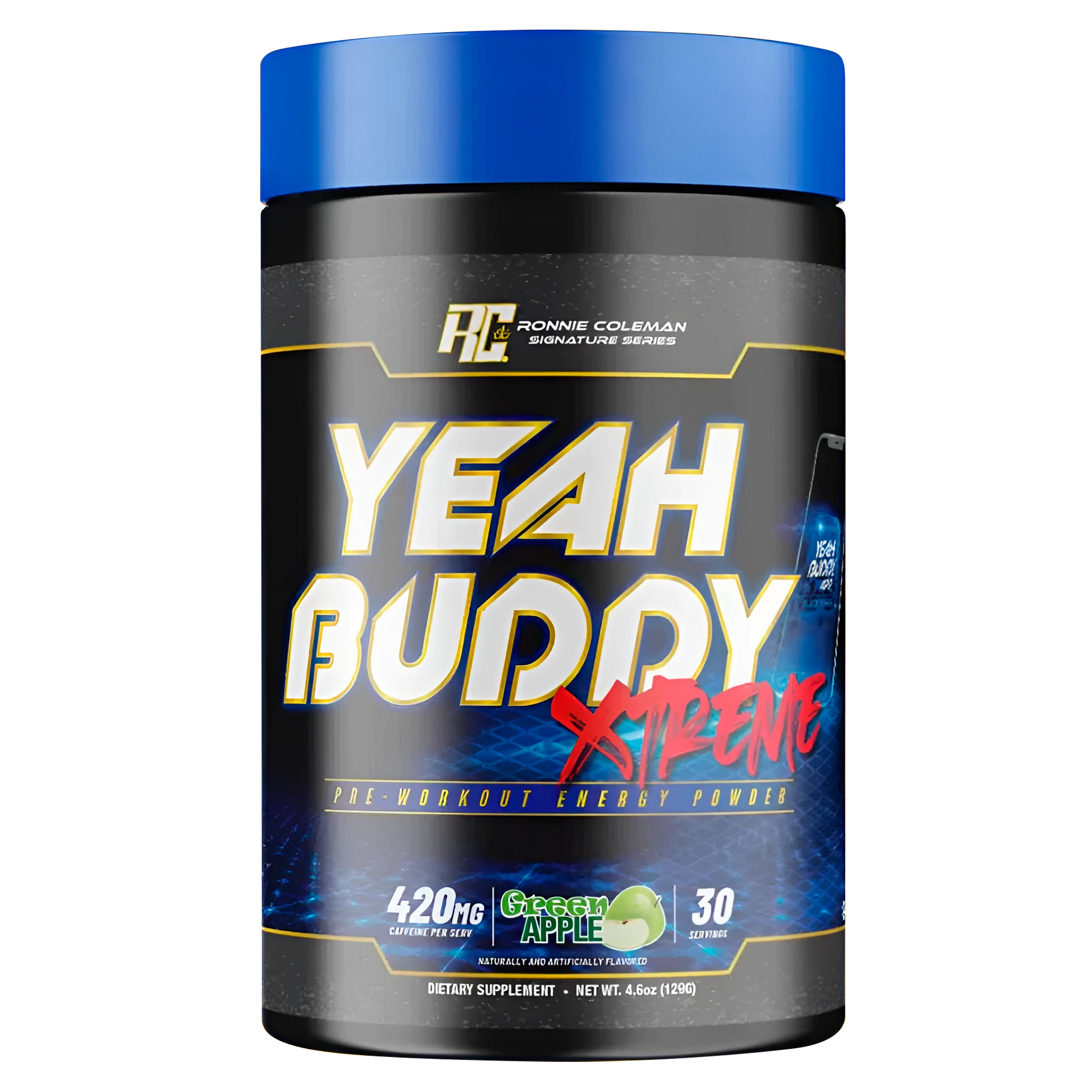 YEAH BUDDY EXTREME Ronnie Coleman manzana verde