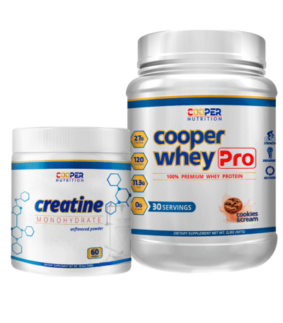 Proteína Cooper Whey Pro 2lb + Creatina Cooper Nutrition 300g