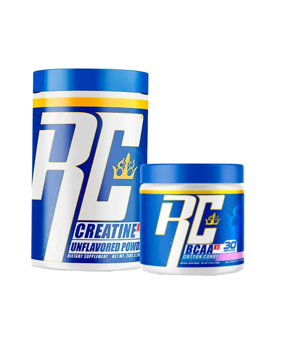 Creatina Ronnie Coleman 1kg + BCAA Ronnie Coleman 30serv.