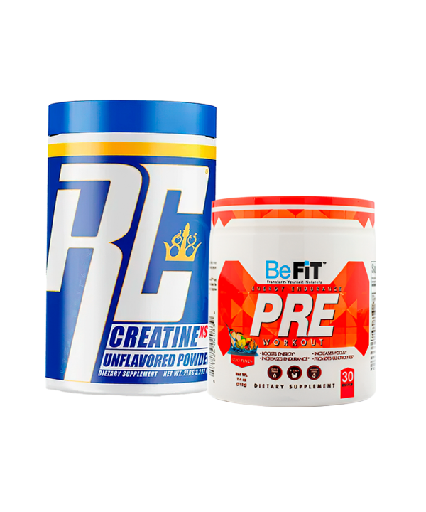 Creatina Ronnie Coleman 1kg + Pre entreno Befit