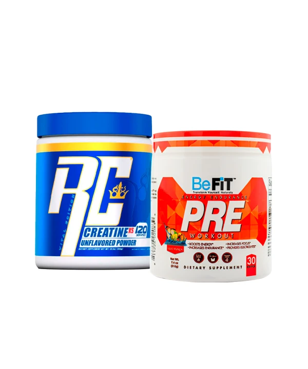 Creatina Ronnie Coleman 300g + Pre entreno Befit