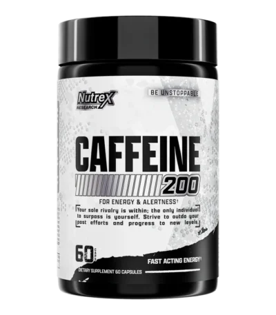 Caffeine 200 suplemento de cafeína anhidra 200 mg