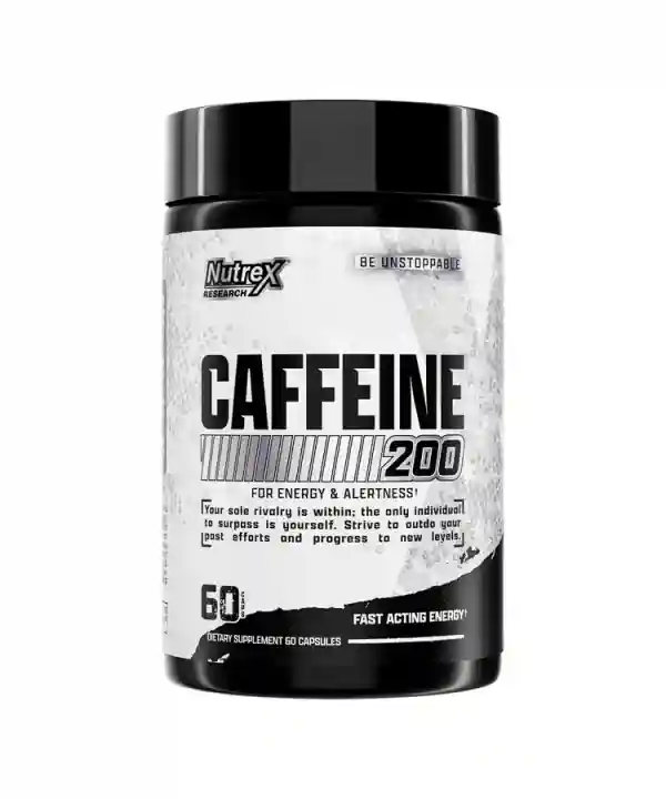 Caffeine 200 suplemento de cafeína anhidra 200 mg
