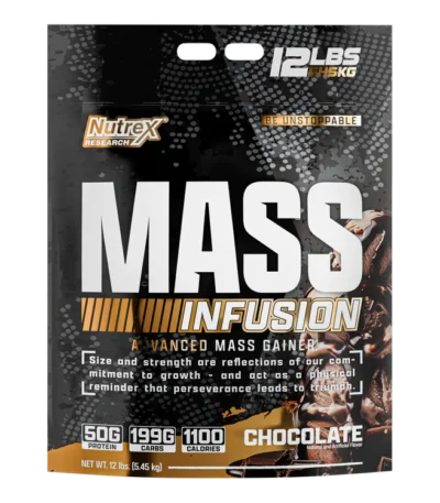 Mass Infusion suplemento para aumento de masa muscular
