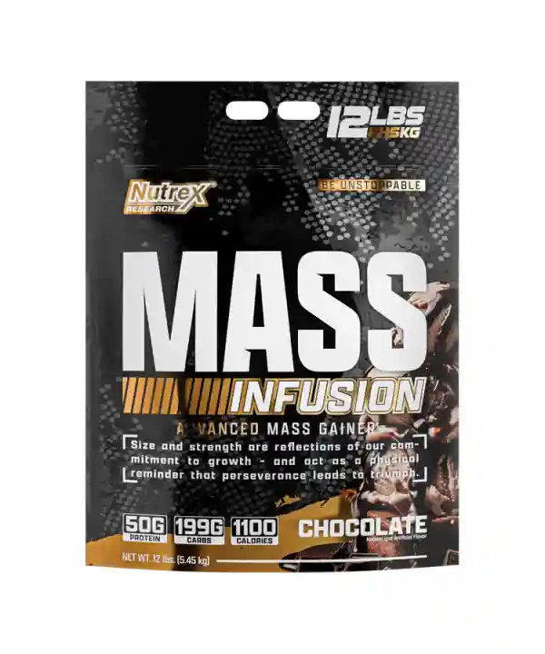 Mass Infusion suplemento para aumento de masa muscular