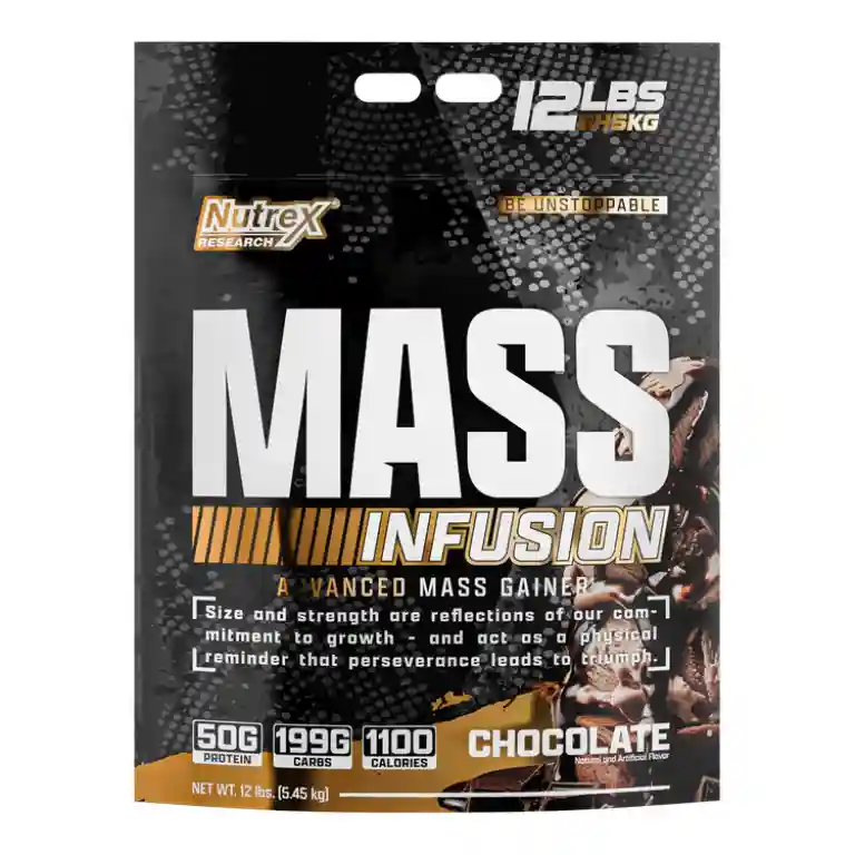 Mass Infusion suplemento para aumento de masa muscular