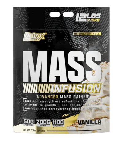 Mass Infusion suplemento para aumento de masa muscular